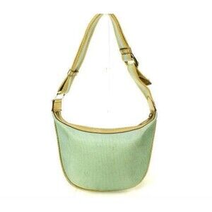 Gucci Shoulder Bag Hobo Gold Blue